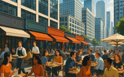 canary wharf restaurants